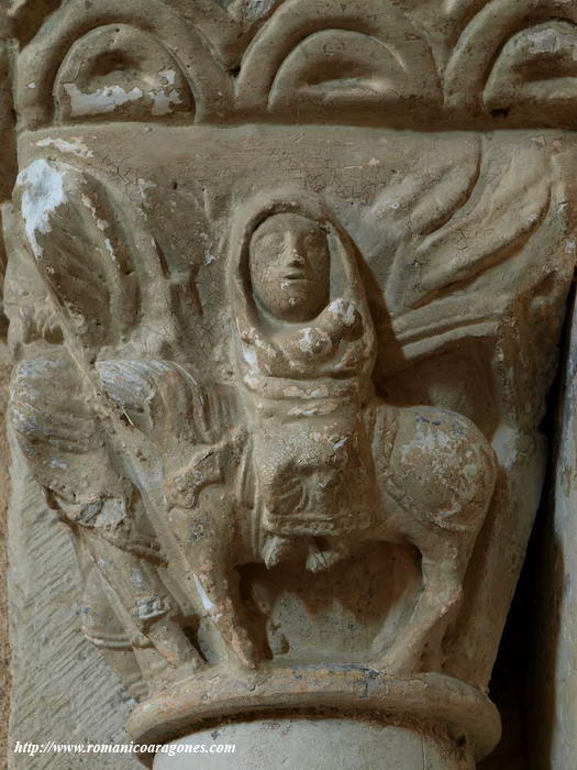 CAPITEL ABSIDAL - HUIDA A EGIPTO